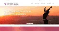 Desktop Screenshot of lifecoachspotter.com