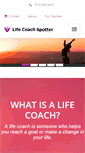 Mobile Screenshot of lifecoachspotter.com